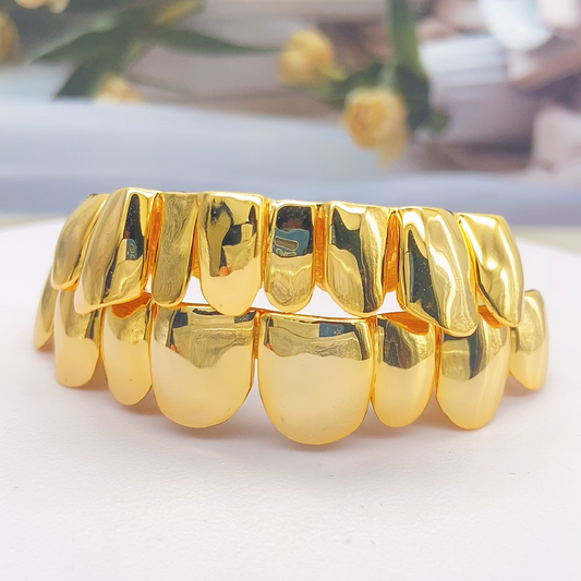 Plain Band Grillz Hip Hop Teeth Jewelry